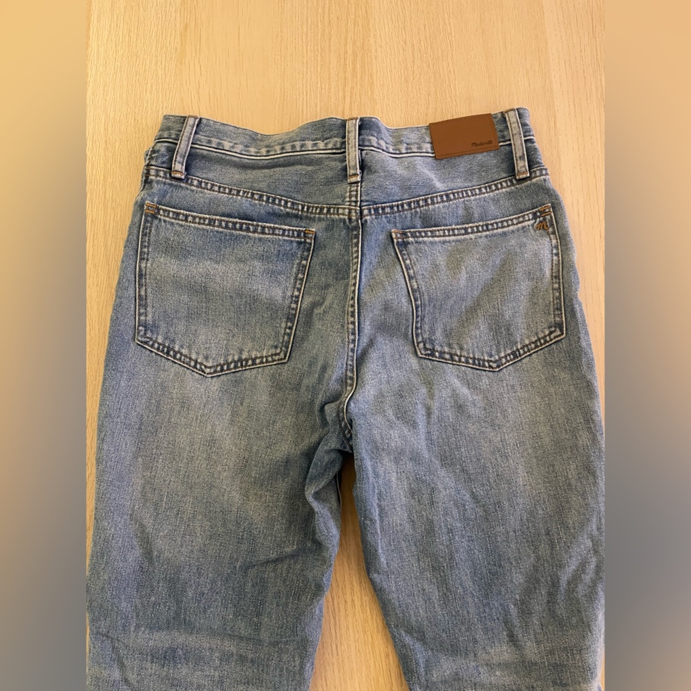 Madewell rigid slim demi-boot jeans